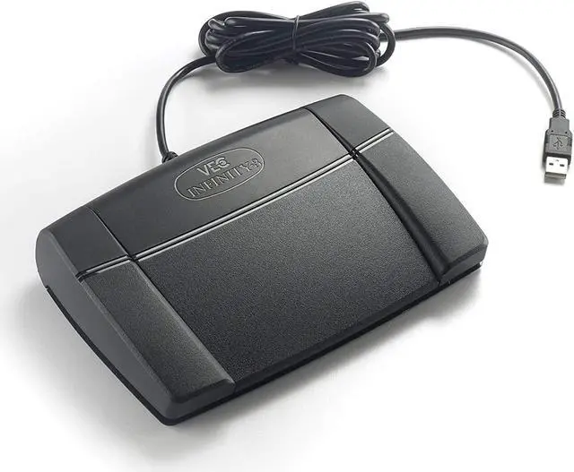 Alt view image 2 of 3 - Express Scribe Pro Transcription Kit with USB Foot Pedal & USB Transcription Headset