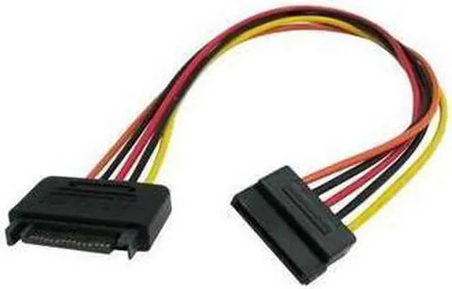 Alt view image 2 of 5 - New 10 Pieces 15 Pin SATA Power Extension Cable - 8" LOT 10