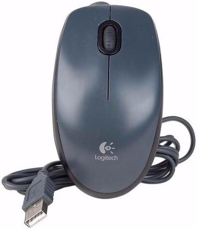 Logitech M100 USB Optical Scroll Mouse Mice - Newegg.com