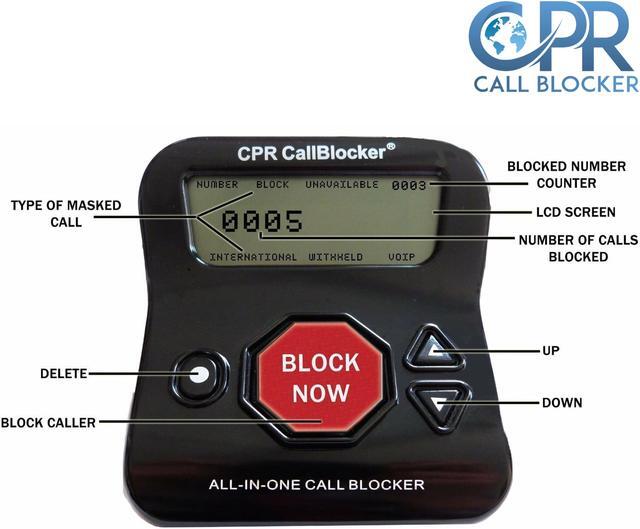 Alt view image 4 of 6 - CPR Call Blocker V202 Caller Display - 1200 Number Capacity