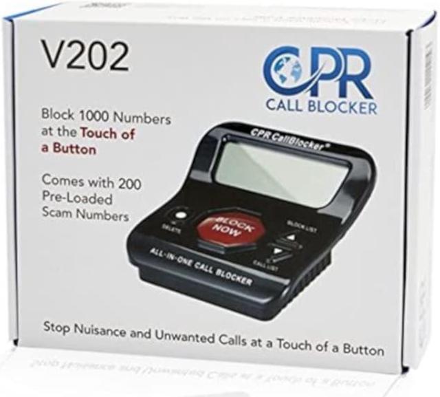 Alt view image 6 of 6 - CPR Call Blocker V202 Caller Display - 1200 Number Capacity
