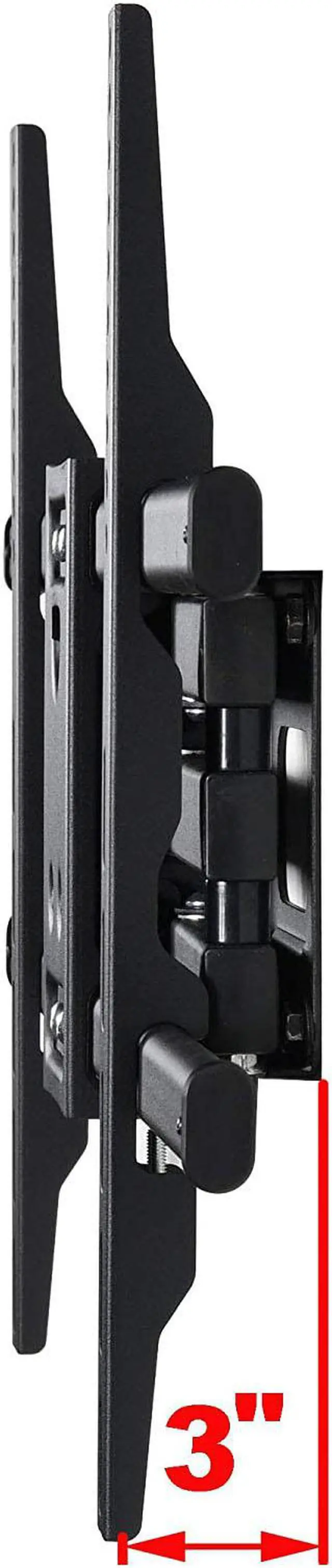 Alt view image 5 of 7 - VideoSecu Heavy Duty Full Motion Tilt Swivel Extend Articulating TV Wall Mount for most 40-70" Sony Samsung LG Vizio Sharp LCD LED Plasma HDTV with VESA 684x400/ 684x300/ 600x400mm, loading 125lbs AW9