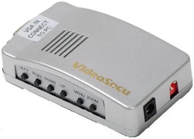 Alt view image 3 of 4 - VideoSecu PC VGA to AV TV RCA Video Converter Switch Box Adapter MAC CCTV Surveillance 1L7