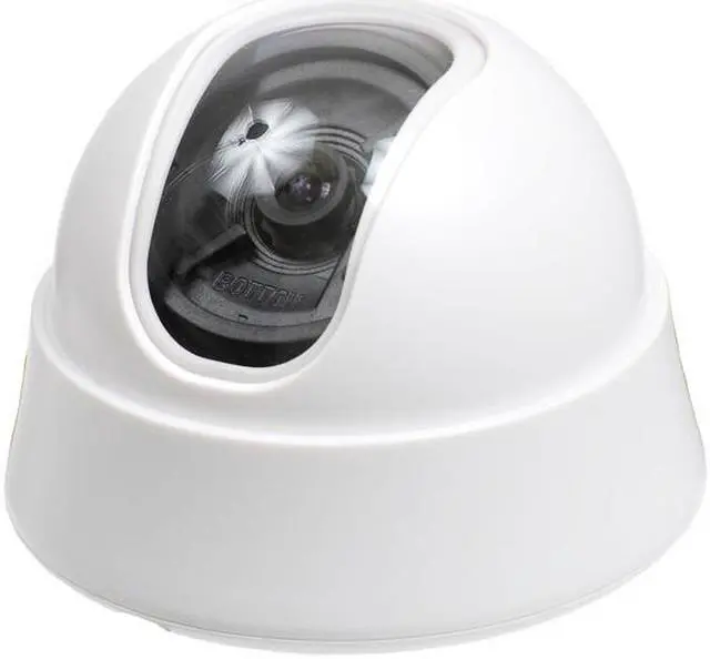 Alt view image 2 of 3 - VideoSecu Built-in 1/3" Sony Effio CCD Dome Security Camera 600 TVL High Resolution Wide Angle Lens for CCTV DVR Home Surveillance with Security Warning Sticker C8N