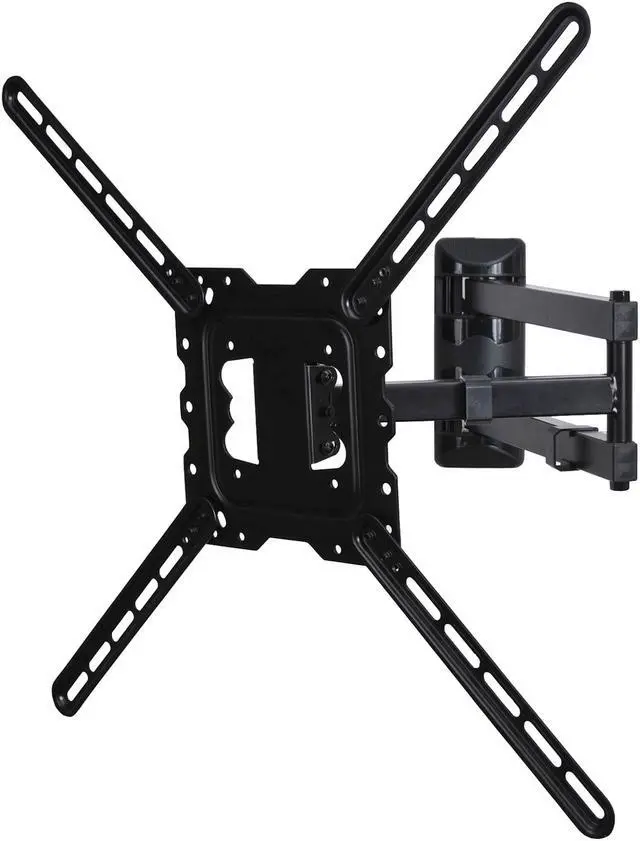 Alt view image 2 of 9 - VideoSecu Tilt Swivel TV Wall Mount Articulating Full Motion Bracket for most 26-50" LED LCD Plasma 3D HDTV UHD Flat Panel with Max VESA 600x400, Loading 66lbs, Cable Management bd5