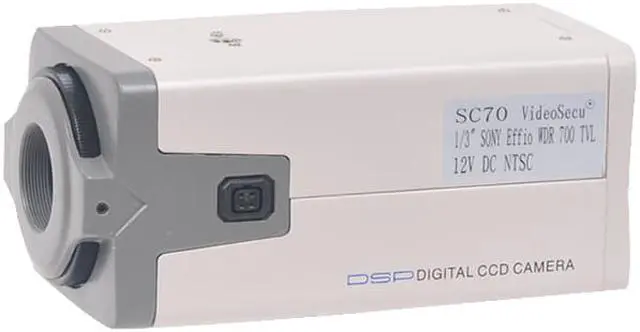 Alt view image 4 of 7 - VideoSecu 700TVL High Resolution Security Camera Built-in 1/3 inch Sony CCD Effio 6 - 60mm Lens w/ Power & Bracket for CCTV DVR Surveillance System 1RS