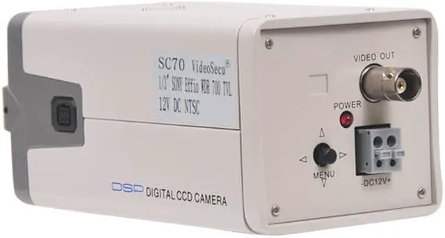 Alt view image 5 of 7 - VideoSecu 700TVL High Resolution Security Camera Built-in 1/3 inch Sony CCD Effio 6 - 60mm Lens w/ Power & Bracket for CCTV DVR Surveillance System 1RS