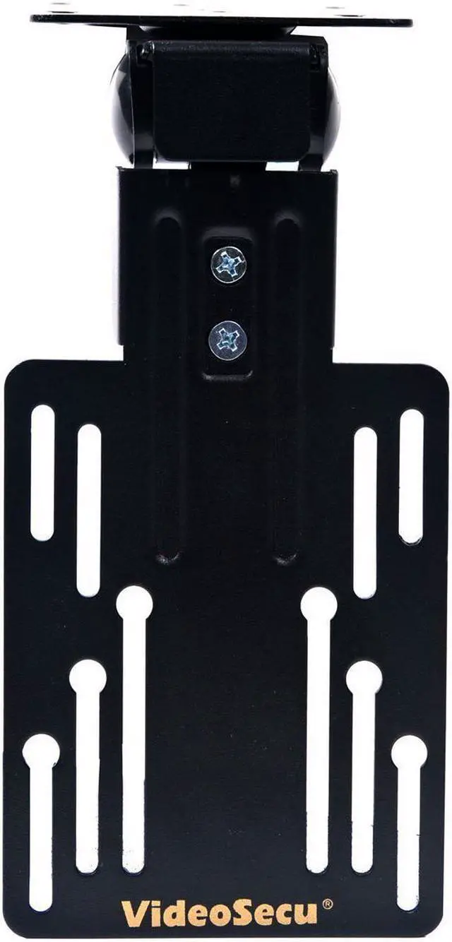 Alt view image 3 of 8 - VideoSecu Tilt Flip Under Cabinet TV Mount Bracket for most 15 16 17 19 22 23 24 27 inch LED LCD Monitor Flat Panel Screen Display MB0