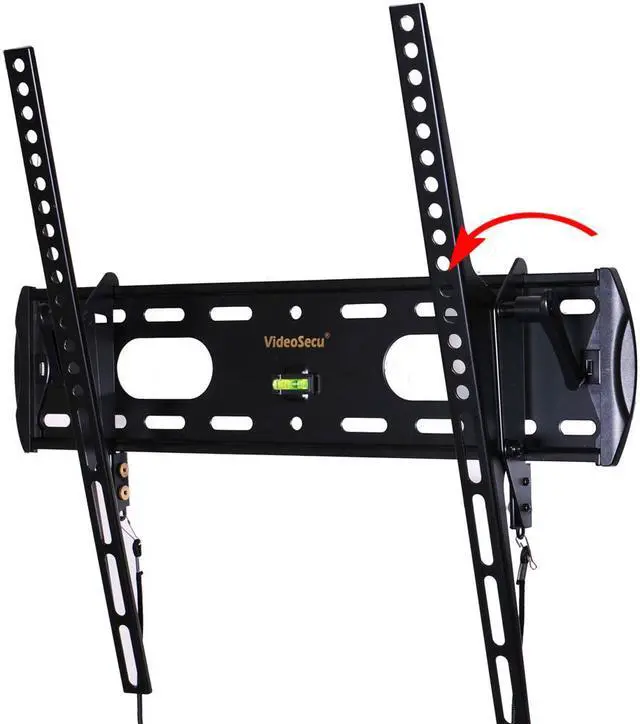 Main image of VideoSecu Tilt TV Wall Mount for most Samsung VIZIO Sharp Toshiba Insignia Phillips Sansui 26-47 inch LCD LED Flat Panel Screen with VESA 400x400mm Low Profile Bracket 1XP