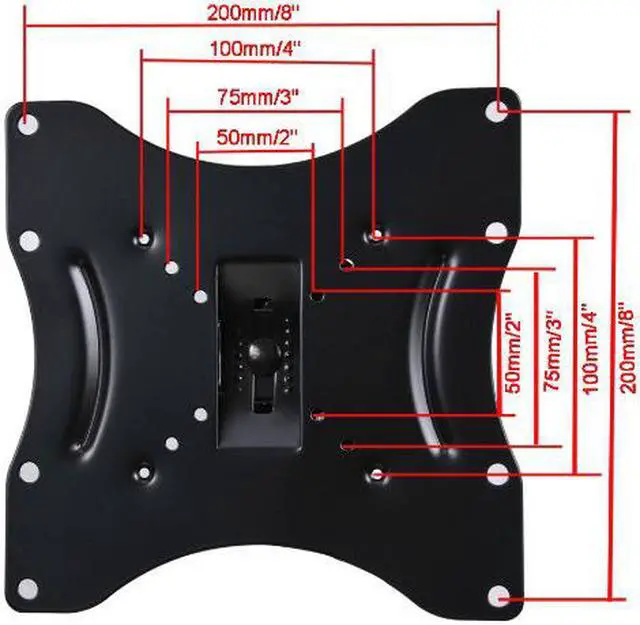 Alt view image 5 of 5 - VideoSecu Tilt Swivel TV Wall Mount for most 32 39 40 inch LED LCD Monitor 3D HDTV with VESA 200x200/ 100x100mm 1H5