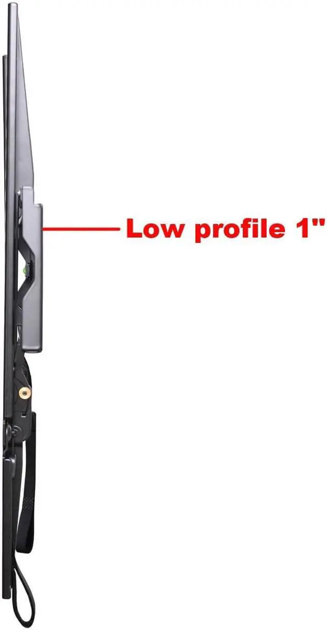 Alt view image 2 of 5 - VideoSecu TV Wall Mount for Toshiba 26-50 inch LCD LED Plasma HDTV with VESA 400x400/ 300x300/ 200x200mm, Low Profile 1", Heavy Duty TV Bracket 1RX