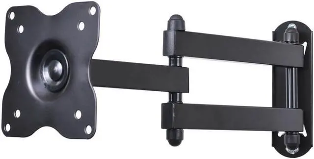 Alt view image 6 of 7 - VideoSecu Articulating Swing Arm LCD LED HDTV Monitor TV Wall Mount for most 15-29 inch Flat Panel Screen Displays, Tilt Swivel TV Bracket Long Extension 15" ML12B C1B