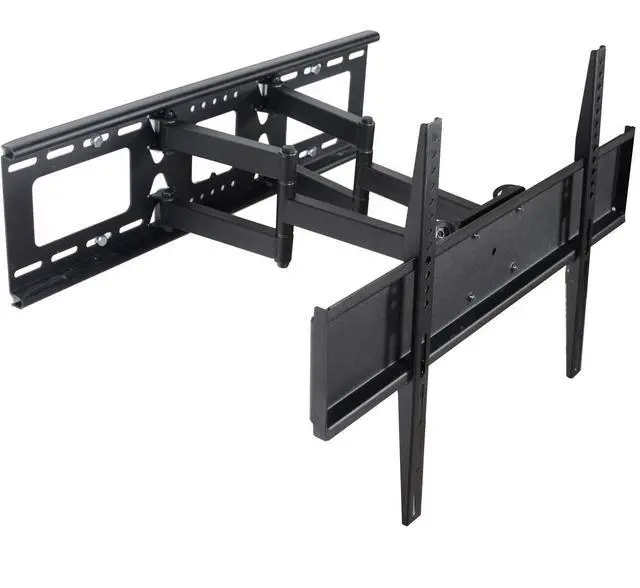 Alt view image 4 of 9 - VideoSecu Dual Arm Full Motion TV Wall Mount 40 46 47 49 50 55 60" LCD LED HDTV Plasma for Sony XBR-55X800B KDL60R510A KDL-60R510A Tilt Swivel TV Mount Bracket with VESA 600x400mm, loading 135lbs BK7