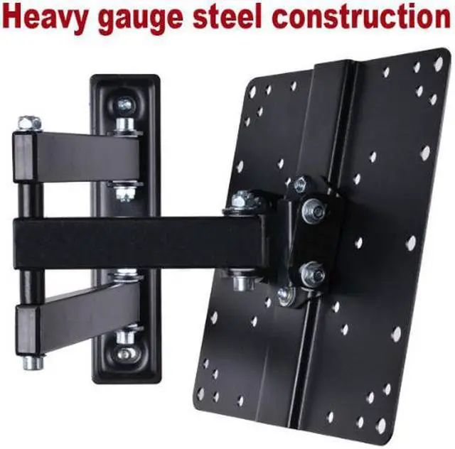 Alt view image 2 of 5 - VideoSecu Articulating Swivel Tilt TV Wall Mount for Samsung 28 29 32 37 39 40 42" Monitor LED LCD with VESA 200x200/ 100x100mm - Level Adjustment B65
