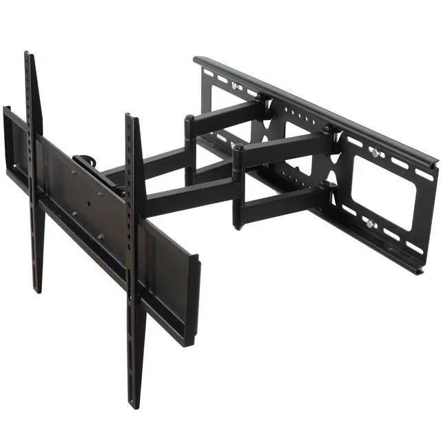 Alt view image 2 of 10 - VideoSecu Dual Arm TV Wall Mount for Samsung 32-60" LED LCD HDTV UHD Plasma Flat Panel Screens, Tilt Swivel TV Mount with VESA 600x400mm Articulating Full Motion Bracket BK7