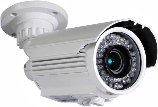 Alt view image 3 of 5 - VideoSecu IR Day Night Vision Outdoor Weatherproof Security Camera Built-in 1/3" Sony CCD Effio 700TVL 4 - 9mm Varifocal 42 LEDs with Power Supply, Cable and Audio Microphone for CCTV Surveillance A82