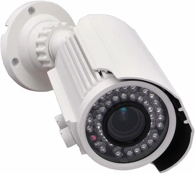 Alt view image 2 of 6 - VideoSecu 8 Pack Outdoor Weatherproof Indoor Security Camera IR Day Night Vision Built-in 1/3 inch Sony CCD Effio 700TVL 4 - 9mm Varifocal 42 LEDs with 8 Power Supply for CCTV Surveillance CMP