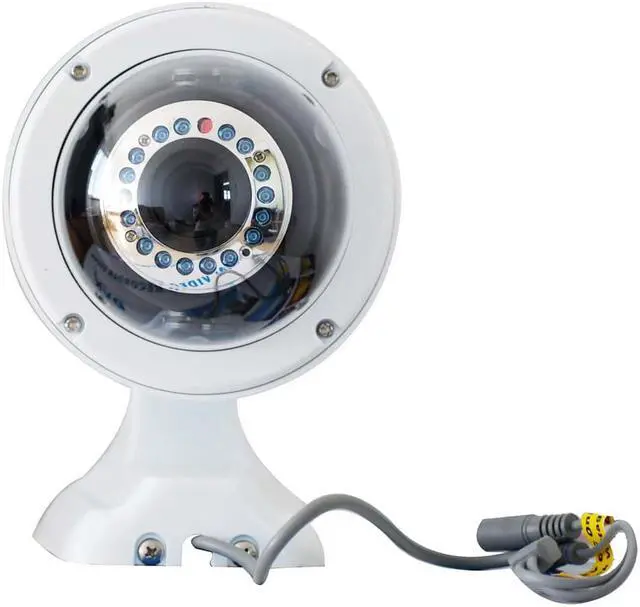 Alt view image 3 of 3 - VideoSecu Weatherproof Outdoor Indoor IR Day Night Vision Security Camera Varifocal 3.5-8mm Lens 700TVL Built-in 1/3" Sony Effio CCD with Power Supply, Cable and Audio Microphone CCTV Surveillance C2N