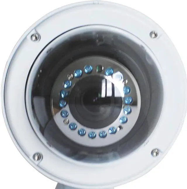 Alt view image 2 of 4 - VideoSecu CCTV Dome Indoor Outdoor Weatherproof Infrared Day Night Vision Vari-focal 3.5~8 mm Lens Built-in 1/3" Sony Effio CCD Security Camera with Power Supply Surveillance 1M6