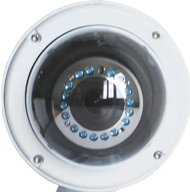 Alt view image 4 of 4 - VideoSecu Dome Indoor Outdoor Weatherproof Security Camera 1/3" Sony Effio CCD Infrared Day Night Vision Vari-focal 3.5~8 mm Lens with Power Supply and Cable for CCTV Home Surveillance DVR System CCE