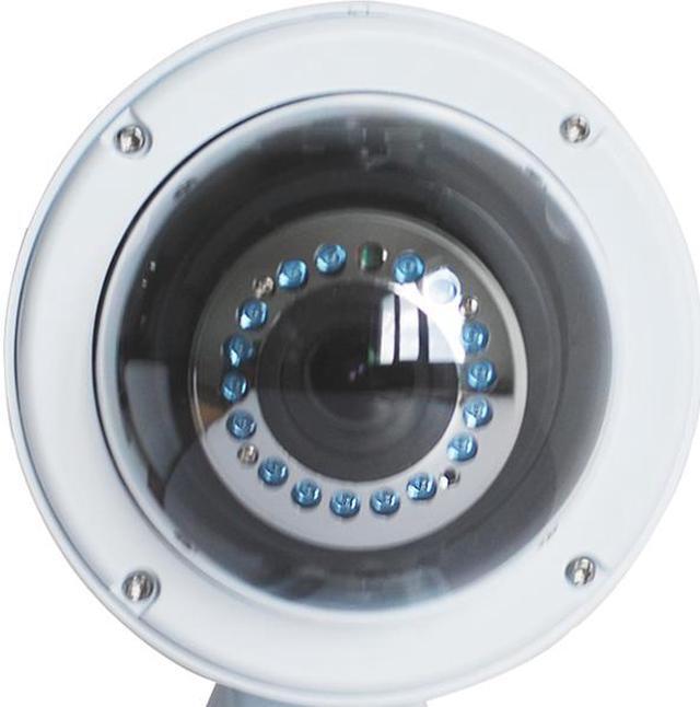 Alt view image 2 of 4 - VideoSecu 4 Pack Dome Indoor Outdoor Weatherproof Security Camera CCD IR Day Night Vision Vari-focal 3.5~8 mm Lens Infrared 17 LEDs for CCTV Home Surveillance DVR System AQ5