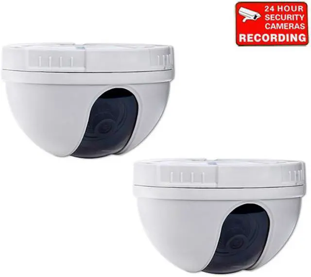 Main image of VideoSecu 2 Pack Dome Indoor CCD Security Camera 420TVL 3.6mm Wide Angle Lens for CCTV Home DVR Surveillance System ae0