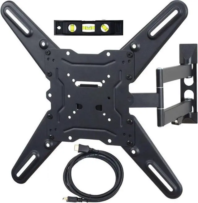Main image of VideoSecu Tilt Swivel TV Wall Mount for Samsung 32 39 40 43 46 48 50" LED HDTV Plasma with VESA 400x400/ 300x300/ 200x200mm, Full Motion Articulating TV Bracket BJZ