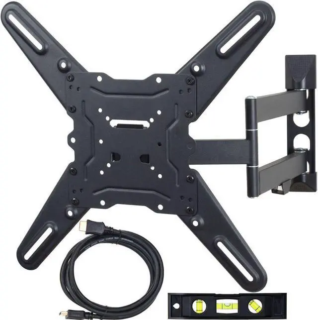 Main image of VideoSecu Tilt Swivel TV Wall Mount for Samsung 32 40 46 48 50 55" LCD LED HDTV with VESA 400x400/ 300x300/ 200x200mm, Cable management/ Level adjustment BJZ