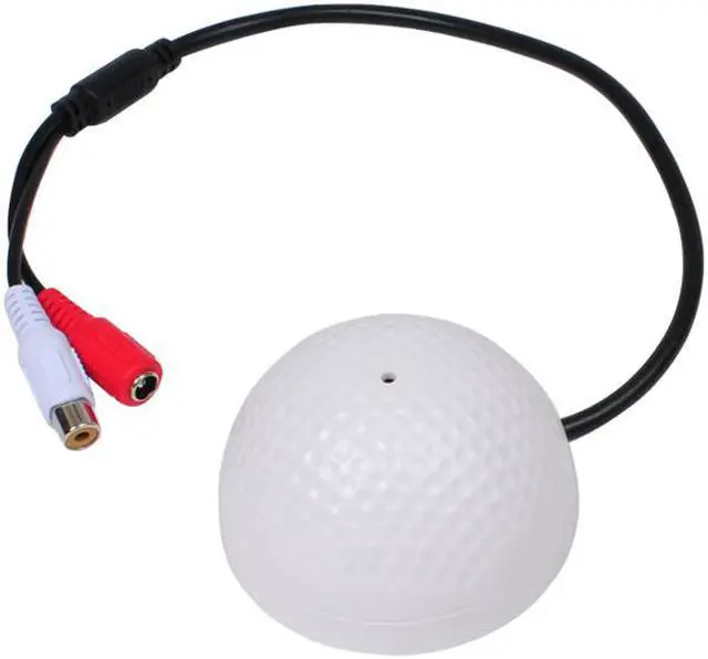 Main image of VideoSecu High Sensitive Preamp Audio Microphone for CCTV Surveillance Security Camera A90