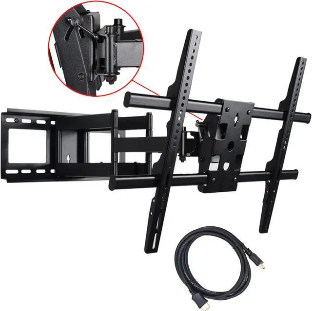 Main image of VideoSecu Tilt Swivel Full Motion TV Wall Mount for Panasonic 65 inch TC-65AX900U TC-65CX650U TC-65CX800U LCD LED HDTV UHD Flat Panel Screens Articulating Dual Arm TV Mount Bracket A37