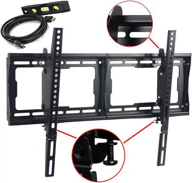Main image of VideoSecu TV Wall Mount for most 32 39 40 42 47 50 55 58 60 inch LCD LED Plasma Flat Panel Screens with loading 165lbs, VESA 600x400/ 400x400, Cable Management/ Heavy Duty BG3