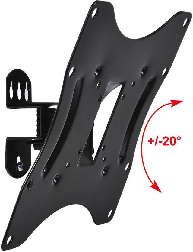 Alt view image 2 of 5 - VideoSecu Tilt Swivel TV Wall Mount for most 32 39 40 inch LED LCD Monitor 3D HDTV with VESA 200x200/ 100x100mm 1H5