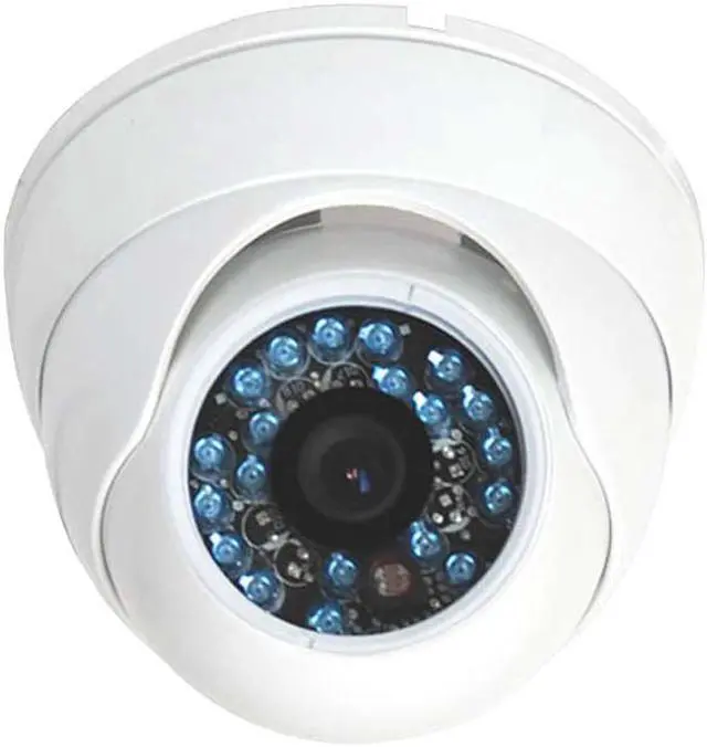 Alt view image 2 of 3 - VideoSecu 4 Pack Build-in 1/3 inch CCD Infrared Day Night Vision 3.6mm Wide Angle Lens Security Cameras 480TVL Weatherproof Outdoor Vandal-proof with 4 Power Supply and 4 Extension Cable CRP