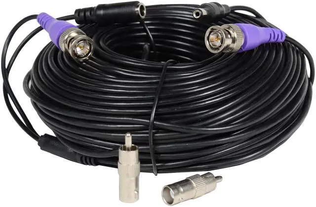 Alt view image 2 of 7 - VideoSecu 8x150ft Video Power Cable for AHD HD-CVI HD-TVI HD Analog Security Camera Surveillance with Free BNC RCA Connectors B5O