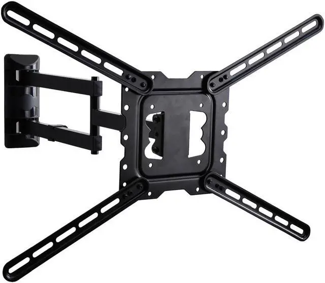 Main image of VideoSecu Tilt Swivel TV Wall Mount Articulating Full Motion Bracket for most 26-50" LED LCD Plasma 3D HDTV UHD Flat Panel with Max VESA 600x400mm, Loading 66lbs, Cable Management bd5