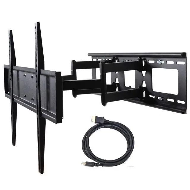 Alt view image 9 of 14 - VideoSecu Articulating Tilt Swivel TV Wall Mount for Samsung 32-55" LED LCD HDTV UHD Plasma, Heavy Duty Full Motion TV Mount BK7