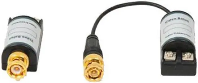 Alt view image 2 of 3 - VideoSecu 10 Pairs of Passive CCTV Security Camera BNC Video Balun Transceiver Coax Cat5 Connection M47