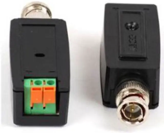 Main image of VideoSecu 2 Pcs Passive CCTV Security Camera Video Baluns Network Transceiver for Cat5 Cable a03