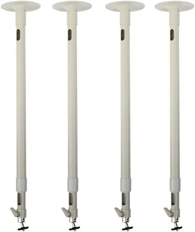 Main image of VideoSecu Aluminum Tilt Swivel Adjust Long 24" - 40" Security Camera Ceiling Mount Bracket for CCTV Surveillance 1PI