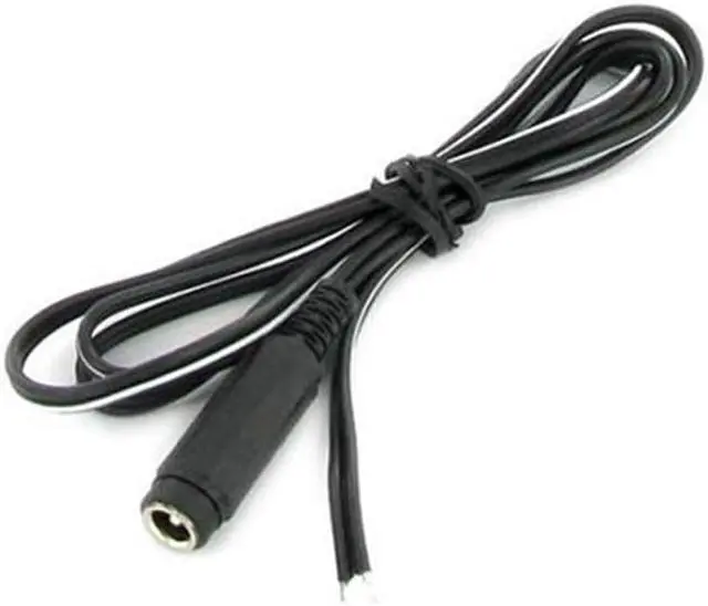 Alt view image 2 of 3 - VideoSecu 16 Pieces Power Plug Pigtail Cables 2.1mm DC Male Female Cords Wires for DVR CCTV Security camera Power Supply Box A94