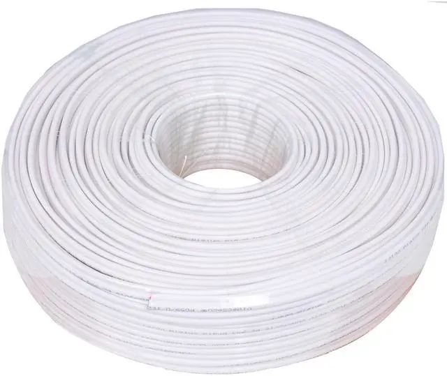 Main image of VideoSecu 300ft Siamese Cable RG59/18/2 Coax Bare Copper Video Power Security Camera Wire CCTV Surveillance AA1