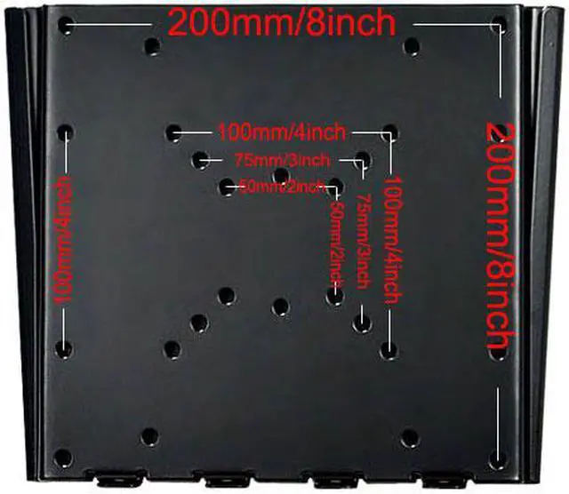 Alt view image 2 of 3 - VideoSecu TV Monitor Wall Mount for 24 26 27 28 29 32 39 40" VIZIO D24h-E1 D24hn-E1 D32f-E1 D32hn-E0 D32hn-E1 D39f-E1 D39hn-E0 D40f-E1 D40n-E3 D43-E2 D43f-E1 D43n-E1 LED LCD HDTV Flat Panel Screen 1QG