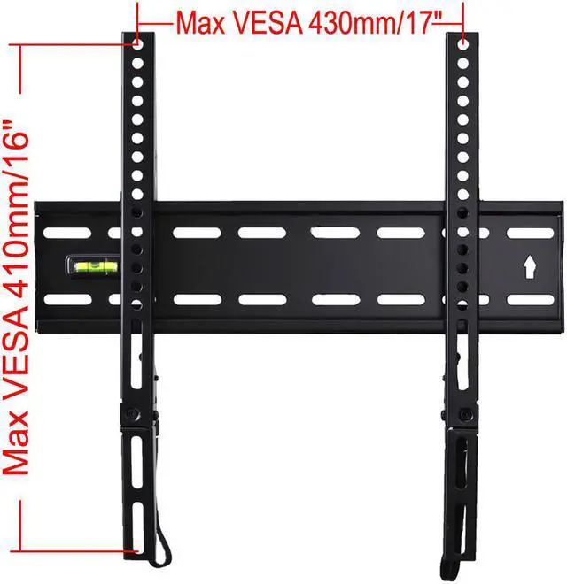 Alt view image 4 of 4 - VideoSecu TV Wall Mount for LG 32 43 49 55" 32LH550B 32LJ550M 43LH5000 43LJ550M 43UJ6300 55UJ6300 49LJ510M 49LJ550M 49UH6030 49UH6500 49UJ6300 49UJ6500 49UJ7700 55LJ550M 55UJ6540 LED LCD Plasma 1RX