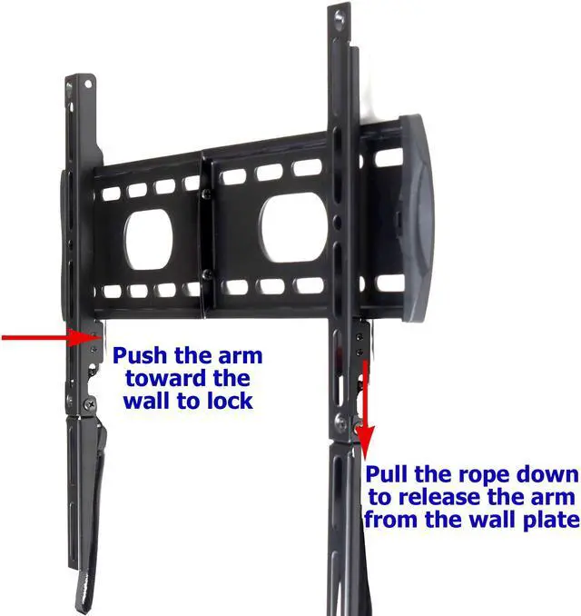 Alt view image 4 of 5 - VideoSecu TV Wall Mount for 27 28 29 32 39 40 42 43 46 47 48" Magnavox 32ME306V/F7 32MV306X/F7 40ME325V/F7 40MV336X/F7 50MV336X/F7 50MV376Y/F7 55ME345V/F7 55MV376Y/F7 LED LCD Plasma Display CXT