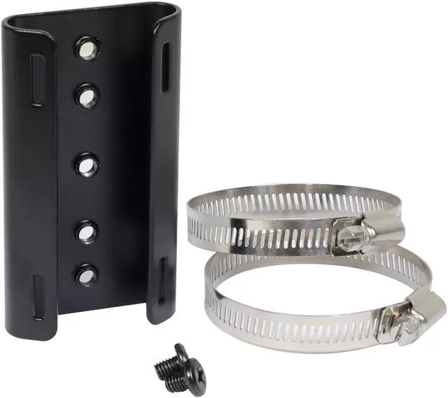 Alt view image 2 of 7 - VideoSecu Pole Mounting Bracket Compatible with TV Monitor Wall Mount or DVD Mount for Security Camera Housings CCTV Security Cameras Wall Mount Bracket A3H