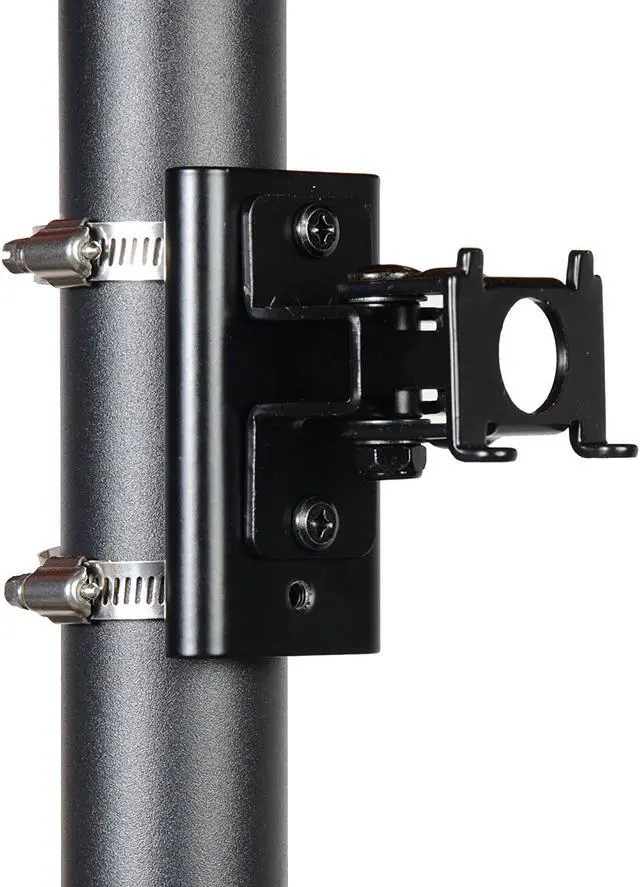 Alt view image 5 of 7 - VideoSecu Pole Mounting Bracket Compatible with TV Monitor Wall Mount or DVD Mount for Security Camera Housings CCTV Security Cameras Wall Mount Bracket A3H