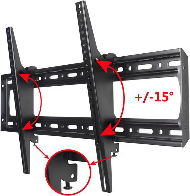 Alt view image 7 of 7 - VideoSecu Tilt TV Wall Mount for Sony 65 70 75 77 78 79 80 84 85 inch LCD LED Plasma KDL-46R453A KDL-47W802A KDL-55W802A KDL-55W900A KDL-60R520A XBR-65X900B XBR-65X950B KDL-70R520A wti
