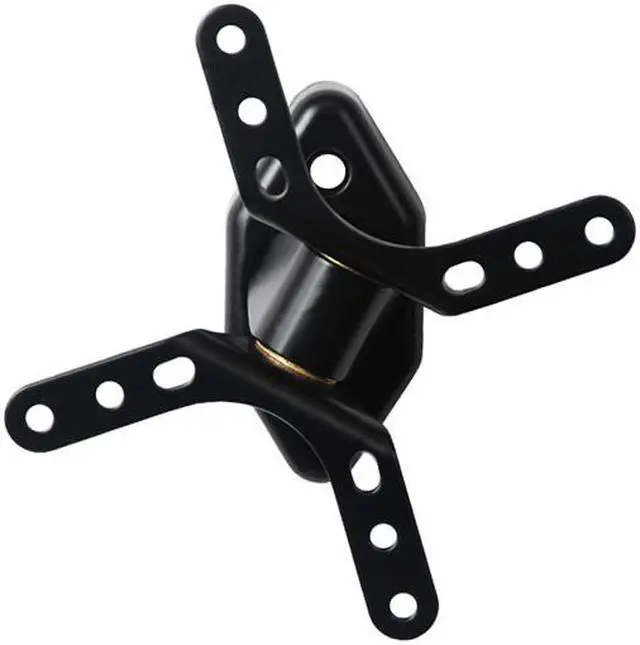 Alt view image 2 of 5 - VideoSecu 360 Degrees Rotation Tilt or Swivel TV Wall Mount for most 15 17 19 24 27 inch LED LCD Flat Panel Screen Black TV Monitor Mount Bracket b82