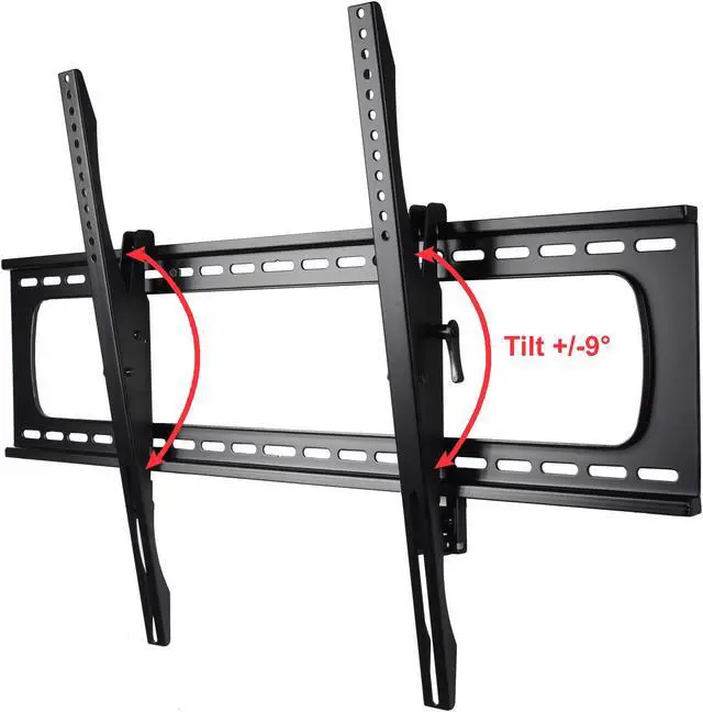 Alt view image 5 of 6 - VideoSecu Tilt Heavy Duty Extra-large TV Wall Mount for most 55"-90" large size LED LCD Plasma Flat Panel Screen Display Bracket, loading capacity 280lbs, with VESA 1000x700 bxf