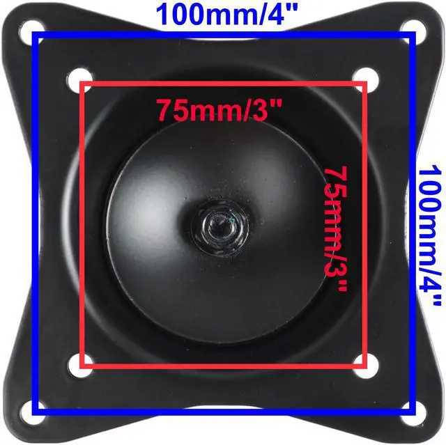 Alt view image 4 of 7 - VideoSecu Rotation Tilt TV Wall Mount for most 15 17 19 20 22 23 24 26 27 29" LCD LED HDTV LG Samsung Vizio Sony Sharp Screen Bracket VESA 100x100/75x75mm, sliding plate design bxa